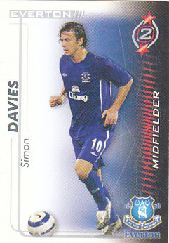 Simon Davies Everton 2005/06 Shoot Out #134